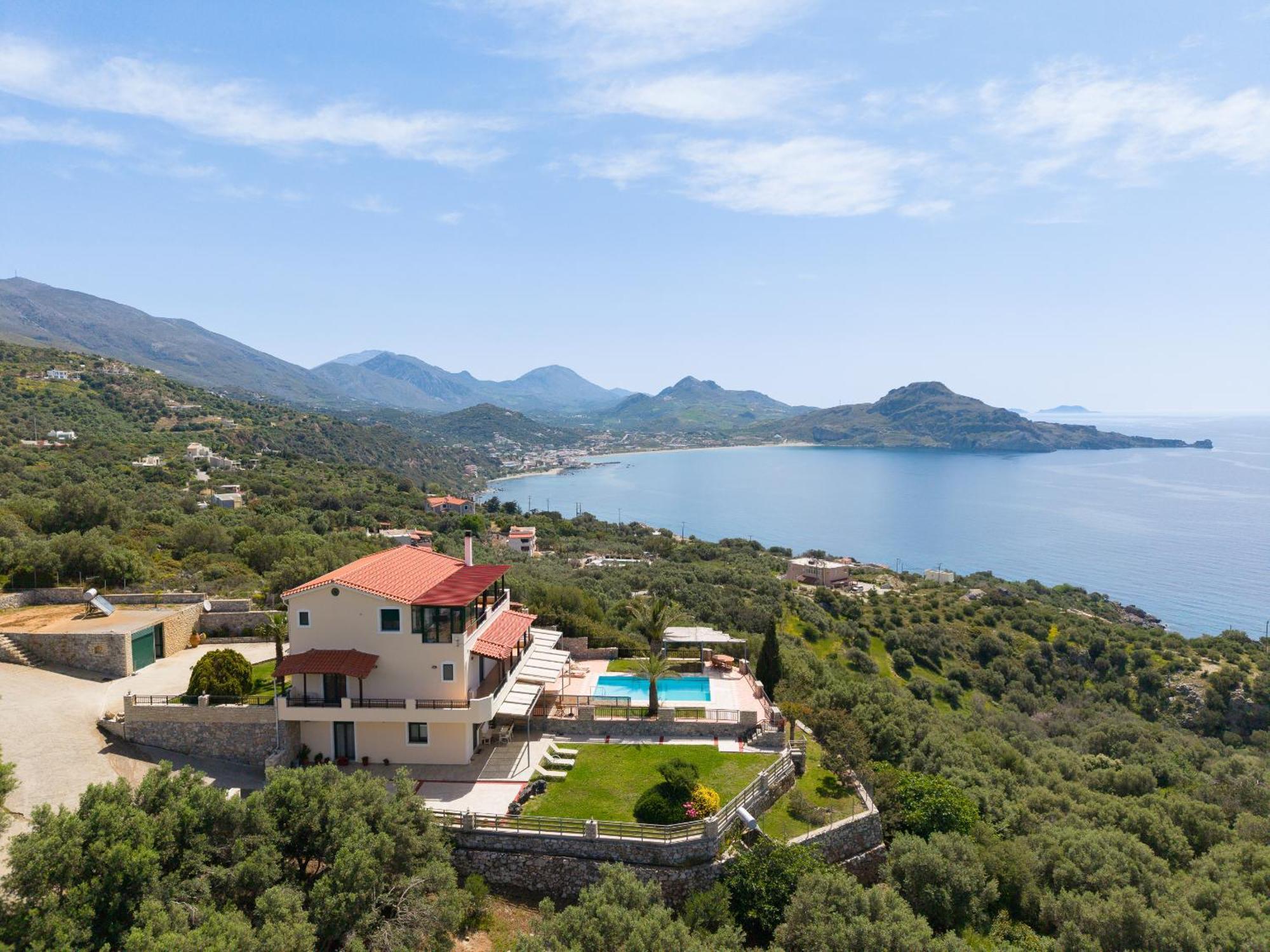 Souda Bay Loggia Villa Sellia  ภายนอก รูปภาพ